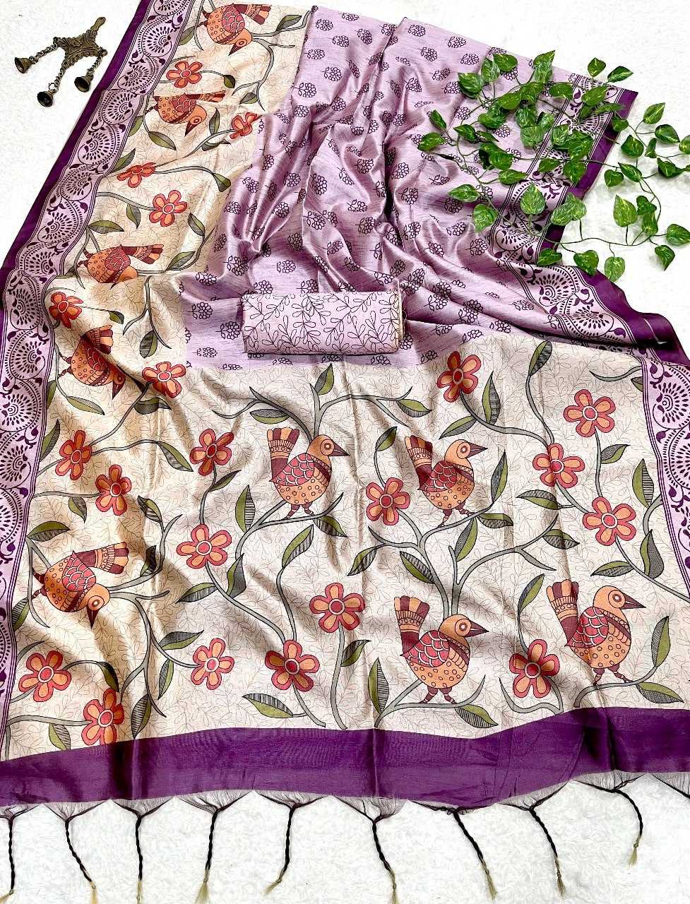 YNF TUSSAR SILK RBN COME WHOLESALE SAREES MANUFACTURER